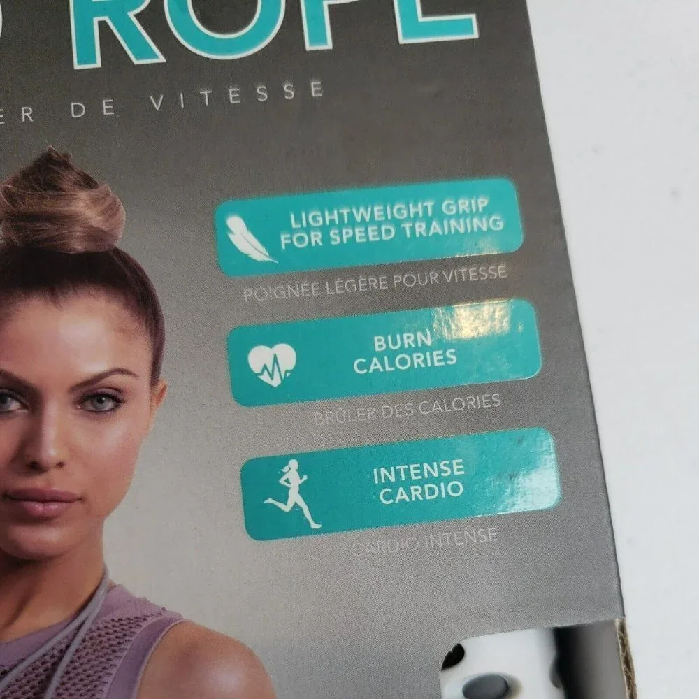 FORMFIT Speed Rope Light Weight, Intense Cardio Exercise ROPE - Picture 5 of 7
